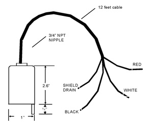 LS-ASC-1.25 | Non-Distinguishing Sensor