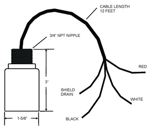 LS-ASC-PVC | Non-Distinguishing Sensor
